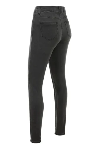 Greer Faded Wash Black Skinny Jeans