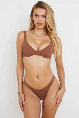 Mariposa Chocolate bikinis med bygel